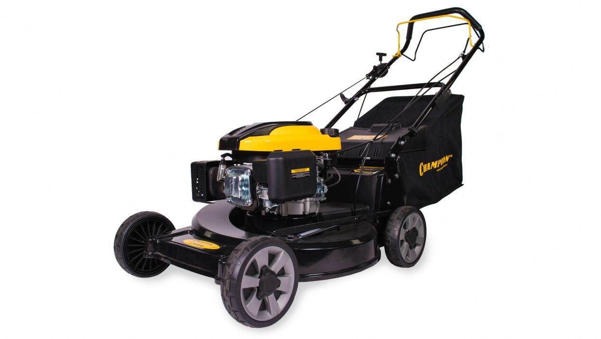 Бензиновая газонокосилка самоходная CHAMPION LM5645