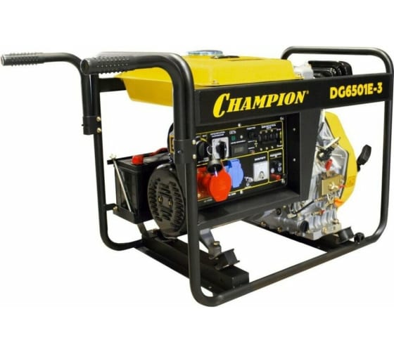 Дизельный генератор CHAMPION DG6501E
