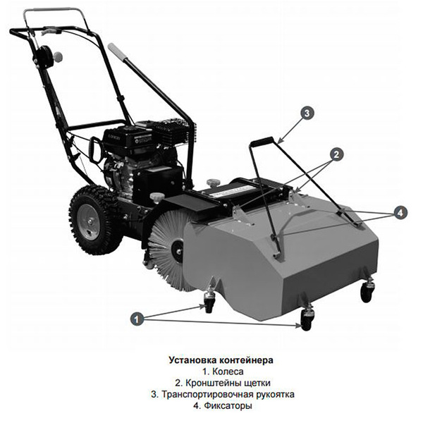 Машина подметально-уборочная CHAMPION GS5562