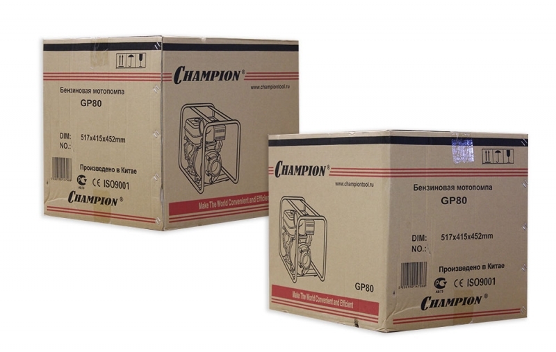Бензиновая мотопомпа CHAMPION GP80