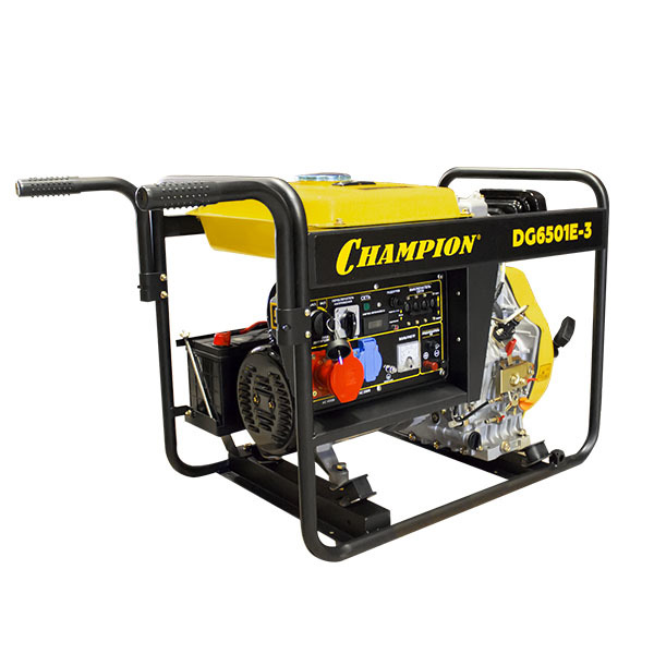 Дизельный генератор CHAMPION DG6501E-3