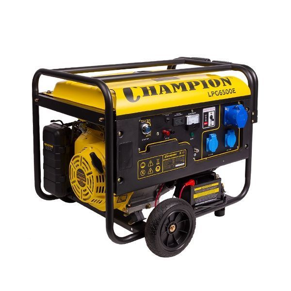 Генератор бензин+газ CHAMPION LPG6500E