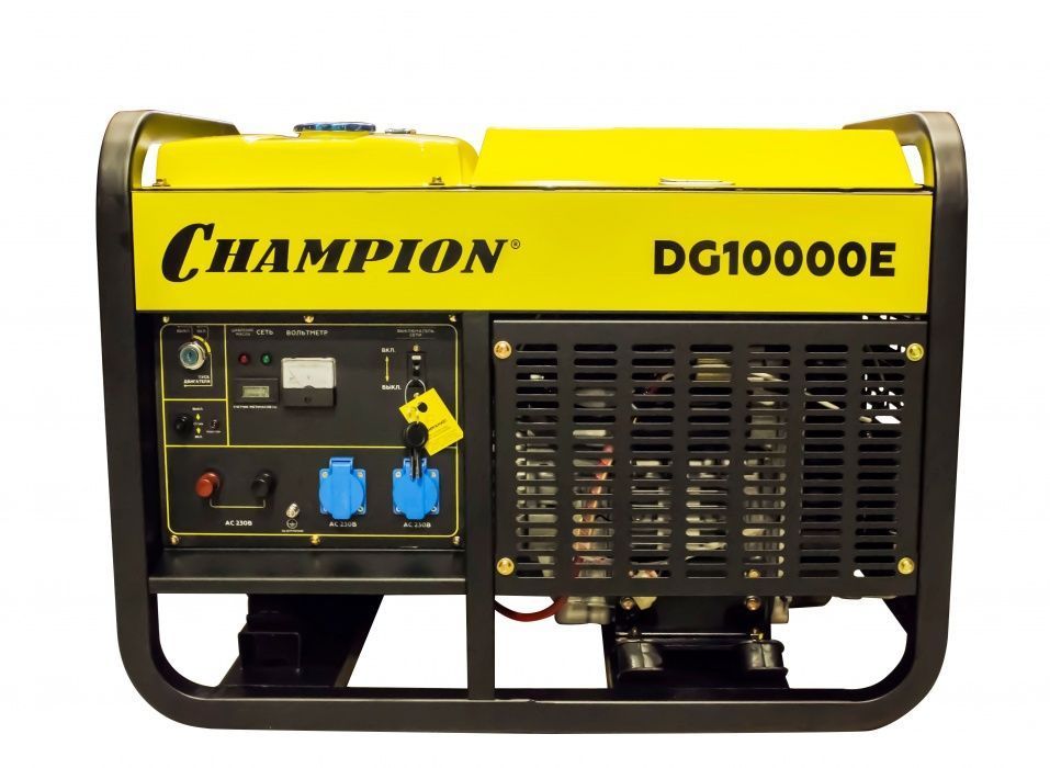 Дизельный генератор CHAMPION DG10000E
