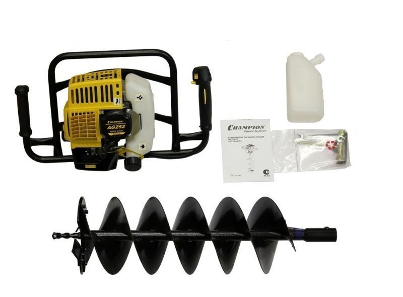 Мотобур CHAMPION AG252