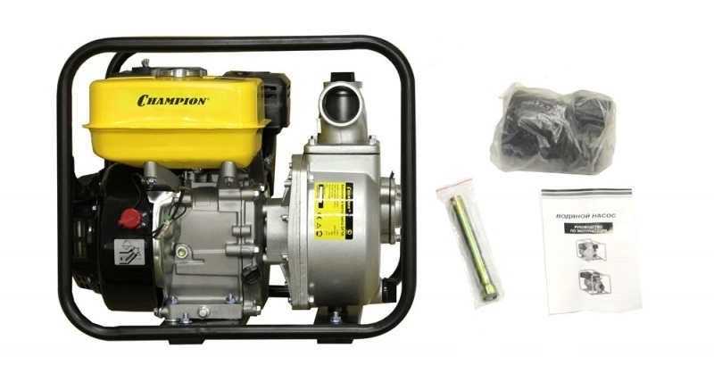 Бензиновая мотопомпа CHAMPION GP50