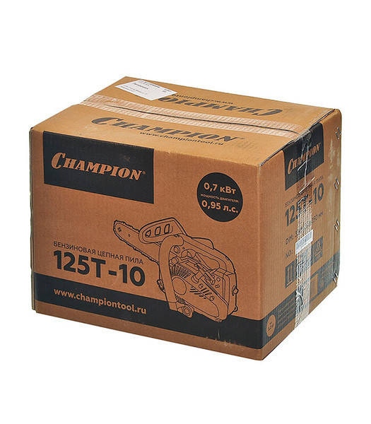 Бензиновая цепная пила CHAMPION 125T-10