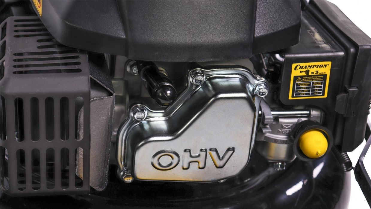 Бензиновая газонокосилка самоходная CHAMPION LM4627