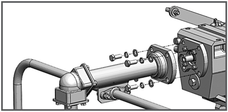 Косилка роторная навесная для мотоблоков CHAMPION BC1193,DC1193E - C3049