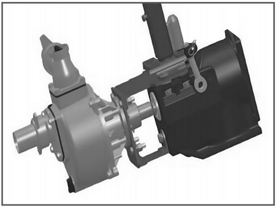 Помпа навесная для мотоблоков Champion C3051