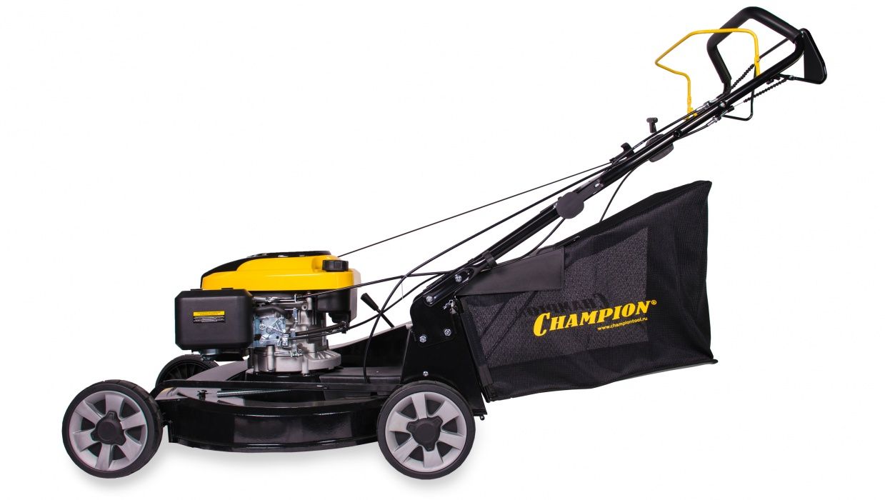 Бензиновая газонокосилка самоходная CHAMPION LM5645