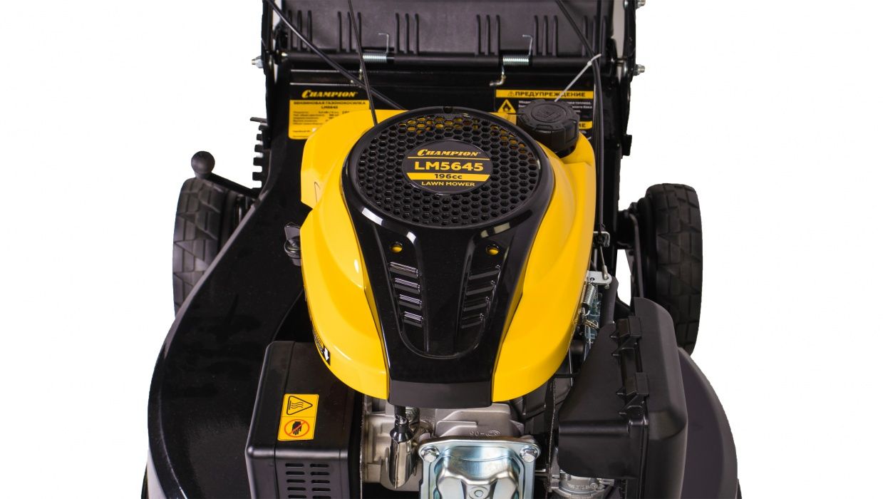 Бензиновая газонокосилка самоходная CHAMPION LM5645