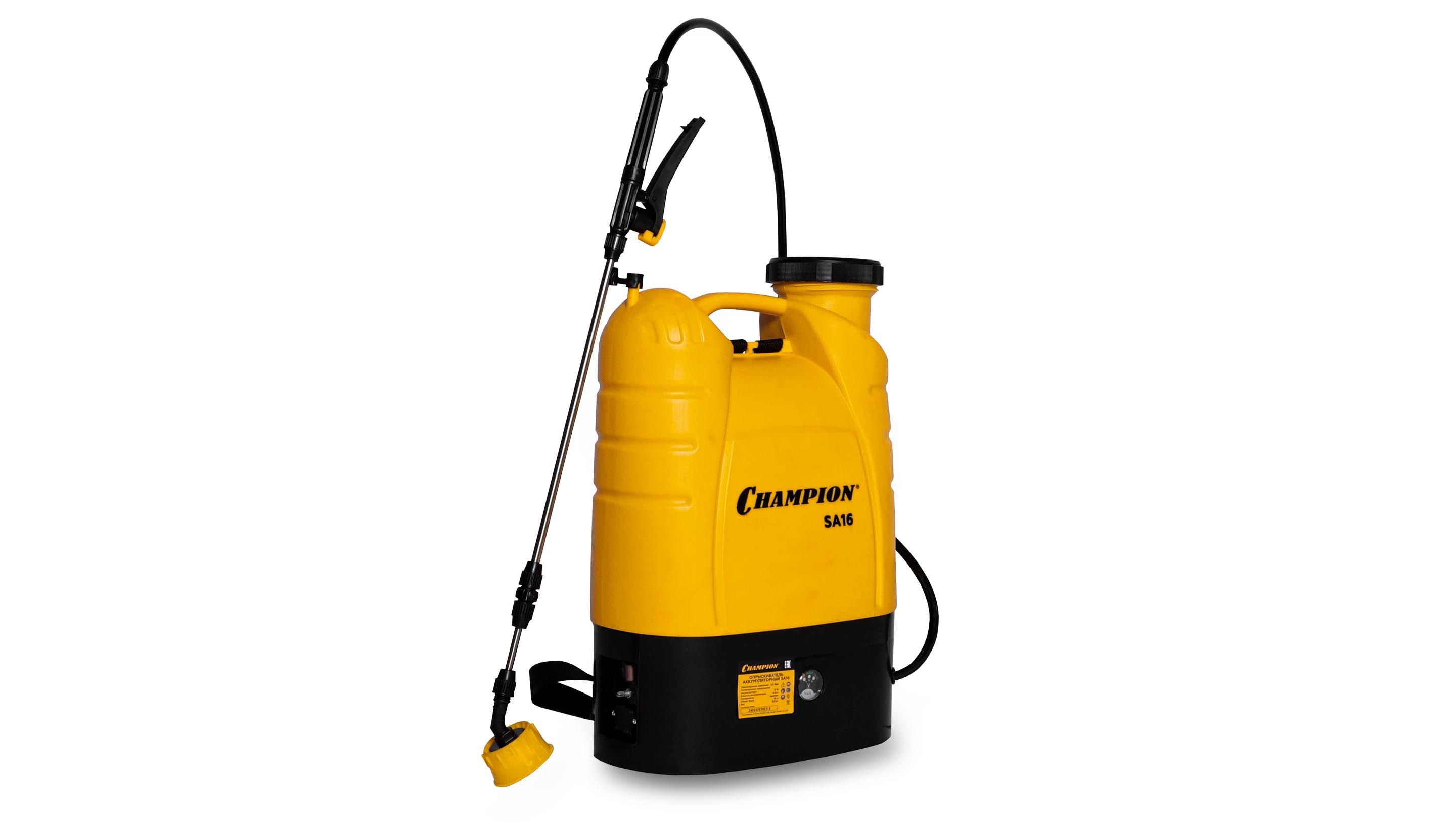 Аккумуляторный опрыскиватель CHAMPION SA16