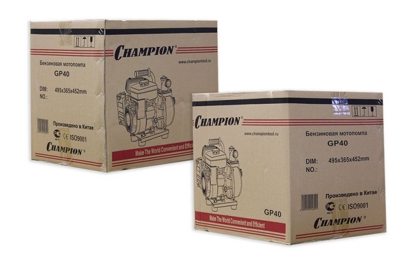 Бензиновая мотопомпа CHAMPION GP40