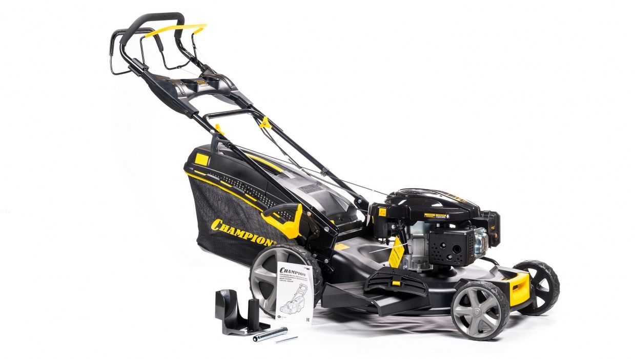Бензиновая газонокосилка самоходная CHAMPION LM5644