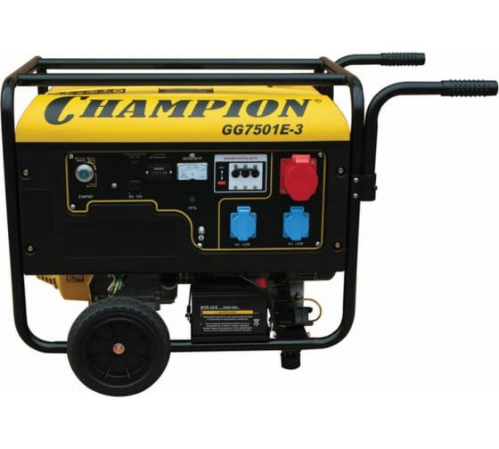 Генератор бензиновый CHAMPION GG7501E-3