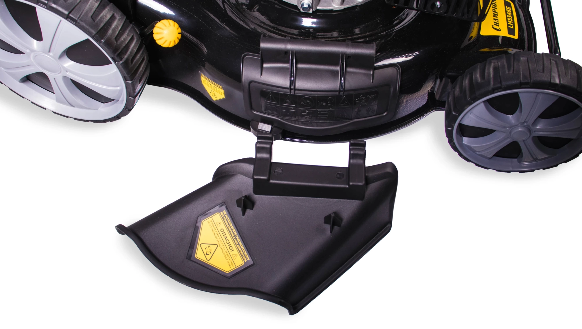 Бензиновая газонокосилка самоходная CHAMPION LM5346E